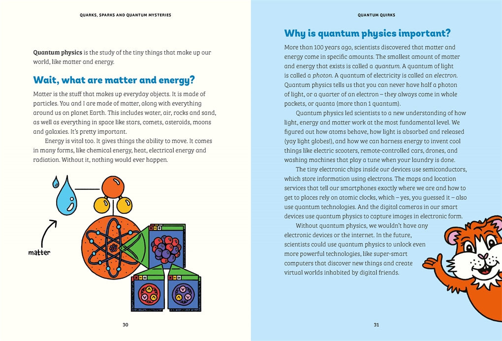 Quarks, Sparks and Quantum Mysteries - Signed by the Author