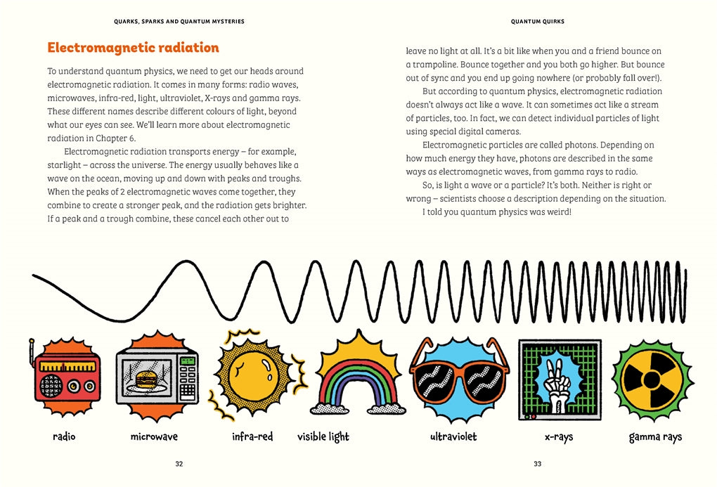 Quarks, Sparks and Quantum Mysteries - Signed by the Author
