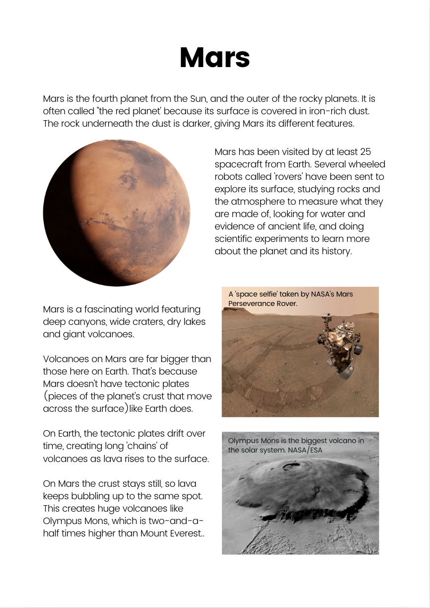 The Junior Astronomer’s Activity Book: Solar System (e-book)