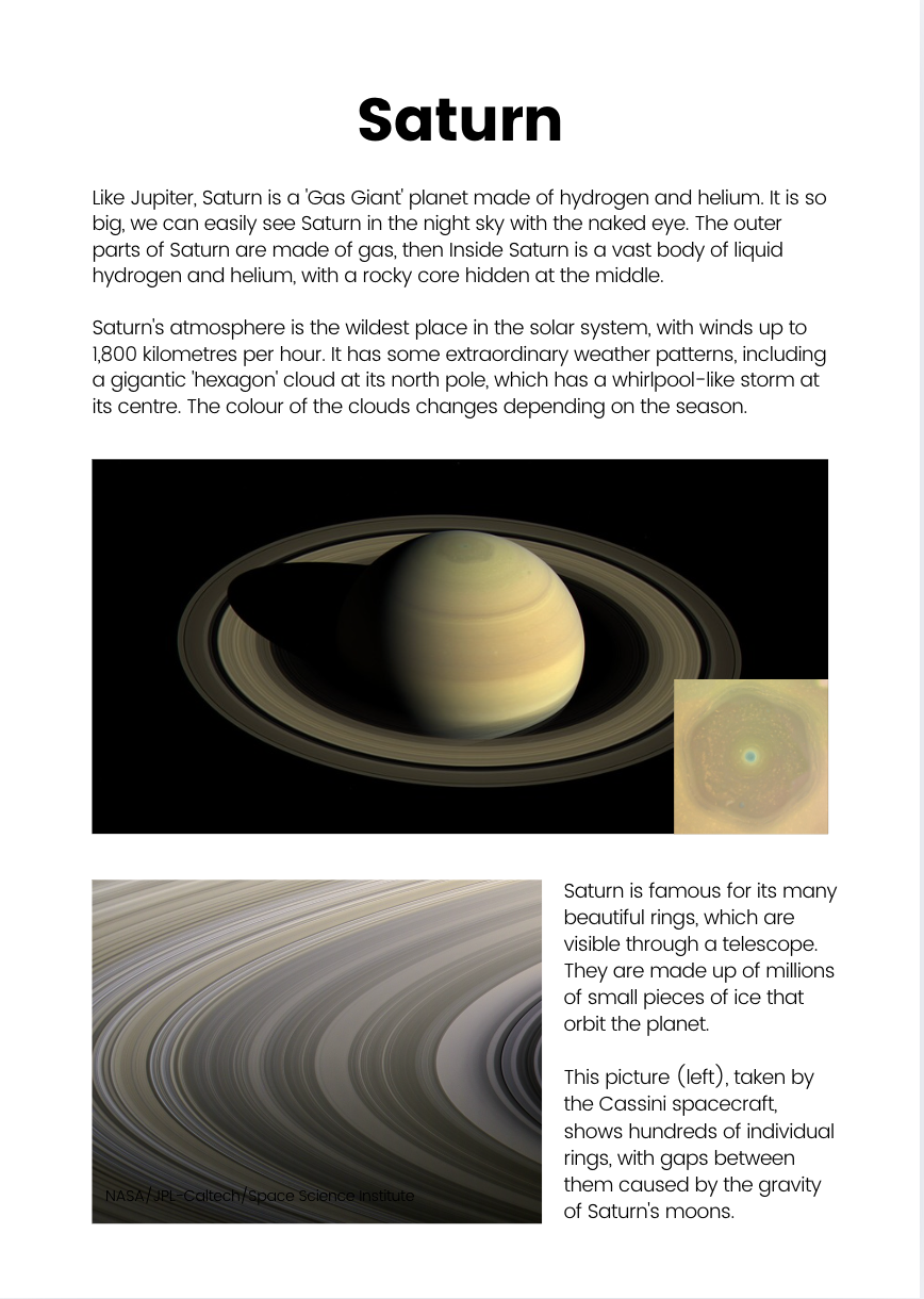 The Junior Astronomer’s Activity Book: Solar System (e-book)