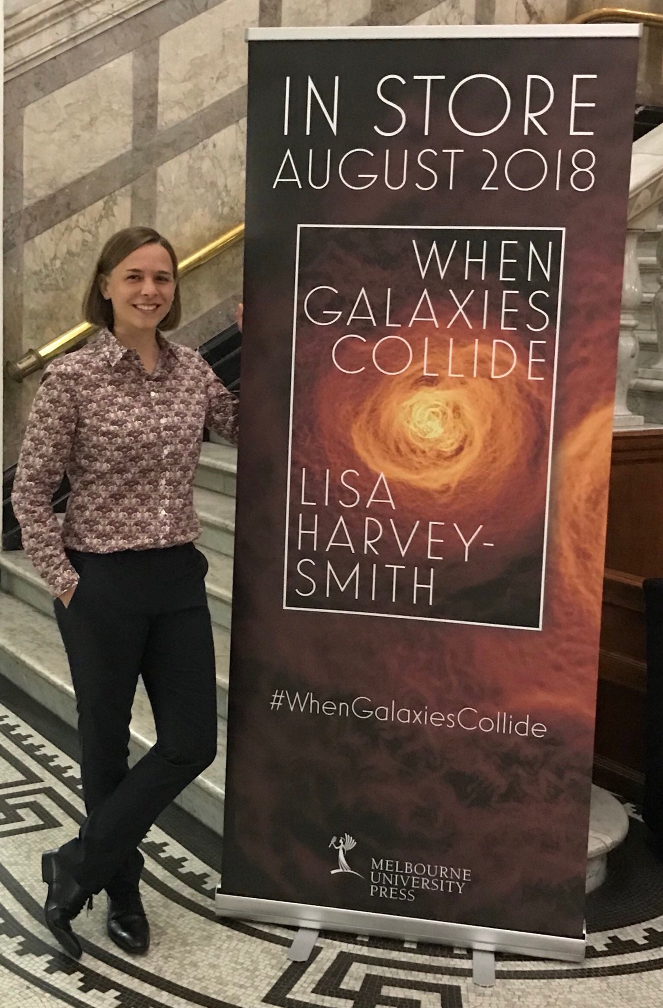 When Galaxies Collide - Signed by the Author
